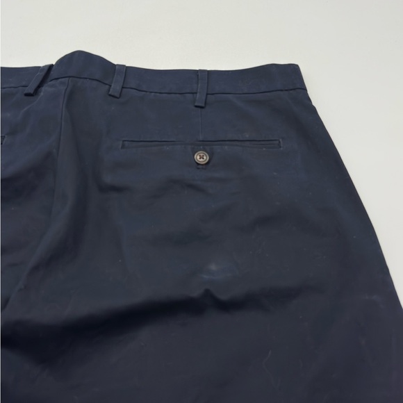 Gap Pants Men 36x32 Relaxed Dark Blue Chino Straight Pants - Picture 8 of 13